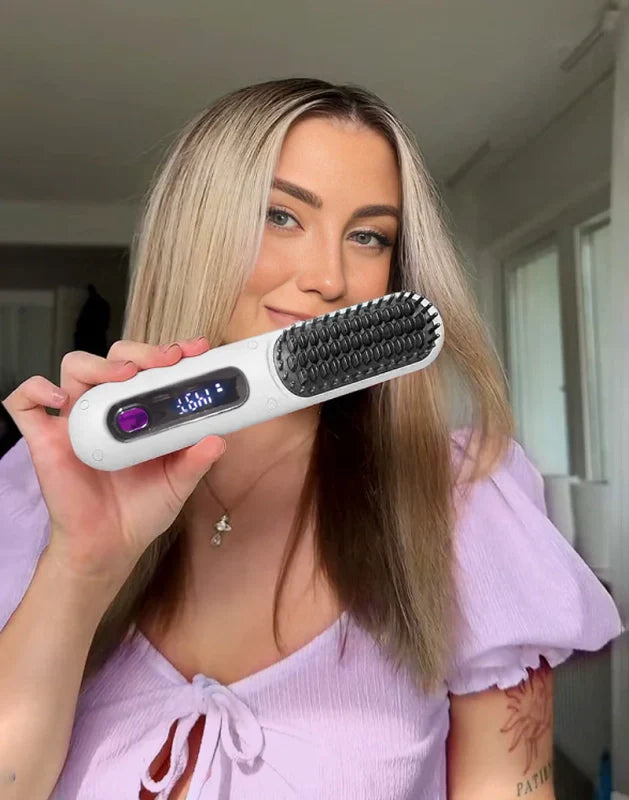 spazzola lisciante riscaldata